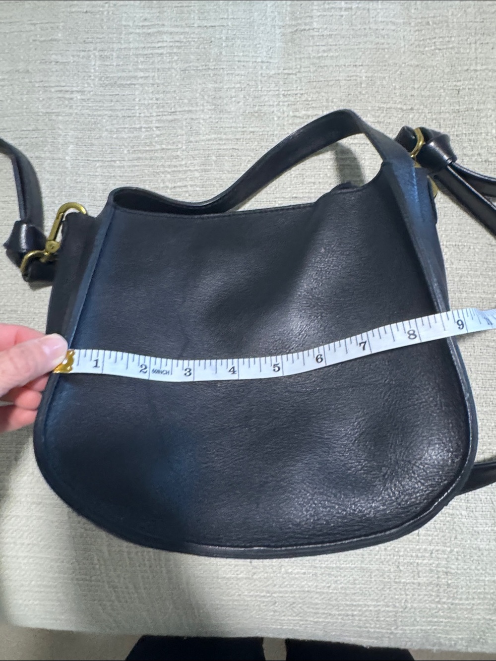 Madewell Black Leather Shoulder Bag - Picture 7 of 12